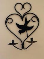 Gietijzeren Kandelaar met Vogel, Ophalen, Gebruikt, Overige vormen, Metaal