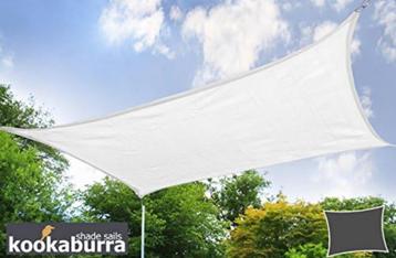 Kookaburra schaduwdoek 4,0mx3,0m Rechthoek polar wit beschikbaar voor biedingen