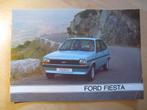 Ford Fiesta folder, Spaans, Ophalen of Verzenden, Gelezen, Ford