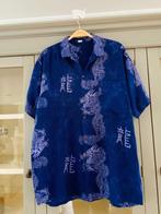 Blouse Heren (oosters) Blauw Katoen  maat XXL Nieuw, Ophalen of Verzenden, Nieuw, Blauw, Halswijdte 43/44 (XL)