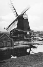 Westzaan zuid, Zaagmolen Het Vliegend Hert, gesloopt 1904, Ophalen of Verzenden, Voor 1920, Ongelopen, Noord-Holland