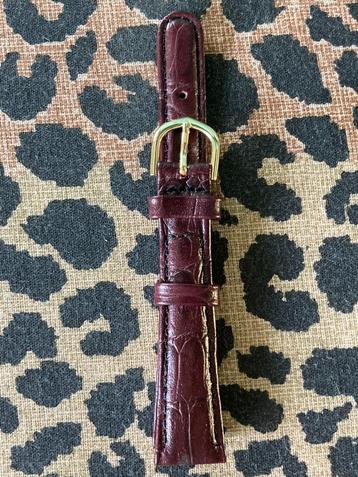 Leren horlogebandje  beschikbaar voor biedingen