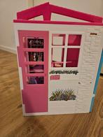 Leuk Barbie poppenhuis+Barbie, Ophalen, Zo goed als nieuw, Poppenhuis