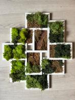 Mos schilderij 2 49x54cm handgemaakt, Ophalen