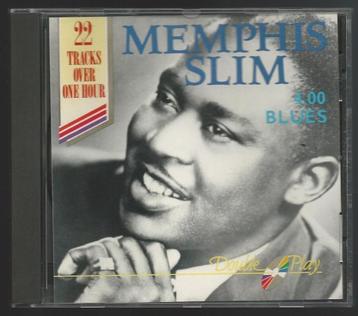 cd Memphis Slim - 4.00 Blues Double Play GRF059 Piano Blues beschikbaar voor biedingen