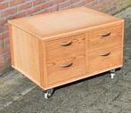 Lundia Ladekast op Zwenkwielen, Salontafel, Ophalen, By-Henk.nl, 50 tot 100 cm, Zo goed als nieuw