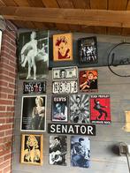 Elvis Presley en Marilyn Monroe borden, Ophalen of Verzenden, Zo goed als nieuw, Poster, Artwork of Schilderij