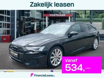 Audi A6 55 TFSIe QUATTRO S-LINE PANO-DAK/CAMERA/MEMORY/NAVI/ beschikbaar voor biedingen