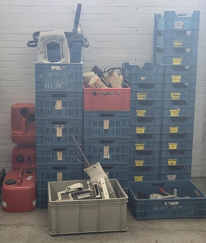 Partij motoronderdelen voor Tweetakt , 2tact, 2 takt, Watersport en Boten, Accessoires en Onderhoud, Gebruikt, Motor en Techniek