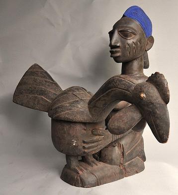 Mega grote Yoruba Olúmèye- Het Verhaal van Eer en Devotie beschikbaar voor biedingen