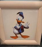 DONALD DUCK Schilderij 30 BIJ 30 CM NU 10€ ZIE FOTO,S, Ophalen of Verzenden, Donald Duck, Zo goed als nieuw
