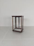 Kleine antieke winkelvitrinekast/shopdisplay, Huis en Inrichting, Kasten | Vitrinekasten, Ophalen, Minder dan 50 cm, ., .