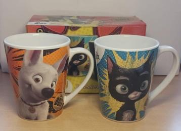 Bolt en Mittens Disney mokken van Felix en Bonzo beschikbaar voor biedingen