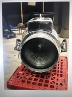 Grote Verchroomde Fresnel Lamp - Decoratief, Ophalen, Gebruikt