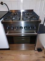 Kookplaat met Oven - Vrijstaand, Witgoed en Apparatuur, Gebruikt, Hete lucht, Ophalen of Verzenden, Oven met grill