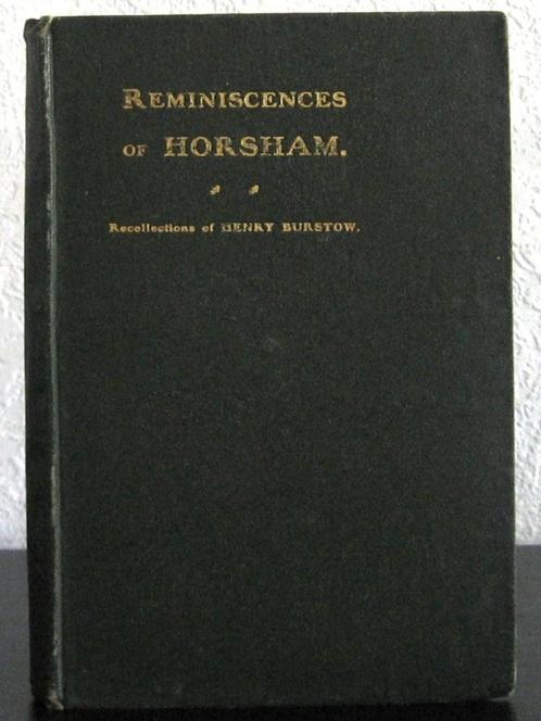 Reminiscences of Horsham 1911 Burstow Bellringer, Antiek en Kunst, Antiek | Boeken en Bijbels, Ophalen of Verzenden