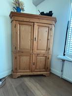 TV of Computer hoekmeubel / hoekkast grenen, Huis en Inrichting, Kasten | Computermeubels, Ophalen, Gebruikt, Landelijke stijl