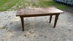 2x een houten tafel, Ophalen