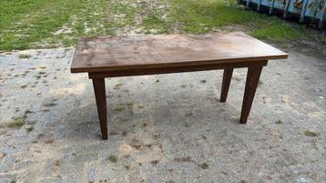 3x houten tafel beschikbaar voor biedingen