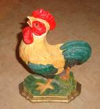 Haan (The Leonardo Collection) Gietijzeren deurstopper, Ophalen of Verzenden