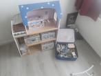 Poppenhuis kan nog ronde mee met toebehoren, Kinderen en Baby's, Ophalen, Gebruikt