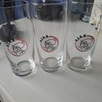 Ajax glazen, Ophalen of Verzenden, Gebruikt, Frisdrankglas