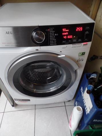 AEG wasmachine 9 kg  +Aeg warmtepomp droger 9 kg beschikbaar voor biedingen