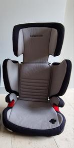 Kidsriver autostoel grijs, groep 2/3, Autogordel, 15 t/m 36 kg, Verstelbare rugleuning, Zo goed als nieuw