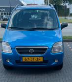 Suzuki Wagon R+ 1.3 AUT 2002 Blauw, Auto's, Suzuki, 4 cilinders, 925 kg, Dealer onderhouden, Blauw