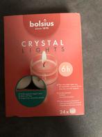 Bolsius vrystal lights, Ophalen of Verzenden, Nieuw, Overige materialen, Minder dan 25 cm