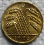 Duitsland 10 reichspfennig 1925d.unc.(12), Verzenden, Duitsland, Losse munt