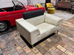 Leolux | loveseat | leder | Howlo, Huis en Inrichting, Ophalen, Gebruikt, Eenpersoons, Rechte bank