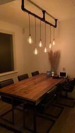 Industriële hanglamp boven tafel, Ophalen, Gebruikt, Metaal, Minder dan 50 cm