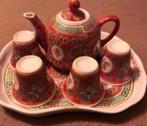 Mini Chinees Serviesje - Theepot, Kopjes & Dienblad, Ophalen of Verzenden