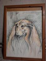 Hond Portret door Adrian Stahlecker, 1985, Ophalen of Verzenden
