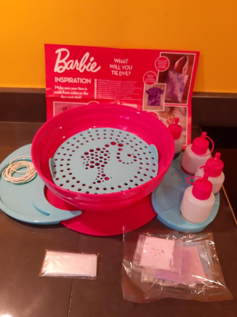 Barbie tie dye set, Ophalen of Verzenden