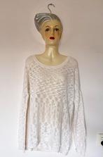 Leuke Only L gehaakte witte trui blue behaviour egf knitwear, Only, Wit, Maat 42/44 (L), Ophalen of Verzenden