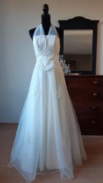 Prachtige halter trouwjurk maat 36/38, Ophalen of Verzenden, Gedragen, Trouwjurk