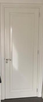 Hardhouten binnen deur met kozijn, Deurkozijn, Zo goed als nieuw, 225 cm of meer, Hout