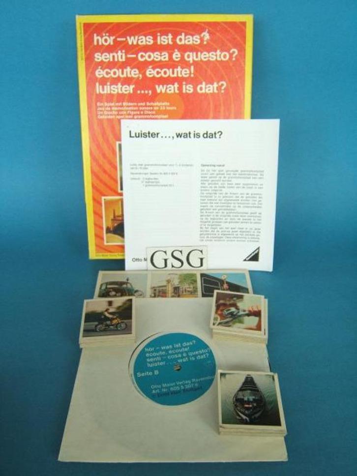 Luister …, wat is dat? nr. 605 5 307 6-03, Hobby en Vrije tijd, Gezelschapsspellen | Overige, Zo goed als nieuw, Ophalen