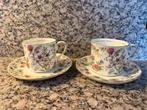 Balmoral Castle, vintage koffiekop set, Ophalen of Verzenden