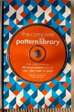 The Complete Pattern Library + Cd rom - Graphic design, Gebruikt, Ophalen of Verzenden