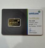 Umicore Goudbaar - 2.5 Gram - 999.9 Zuiver, Verzenden, Goud