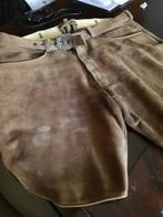 Lederhose   mt  56     bruin    kniebroek, Ophalen, Zo goed als nieuw, Maat 56/58 (XL), Bruin