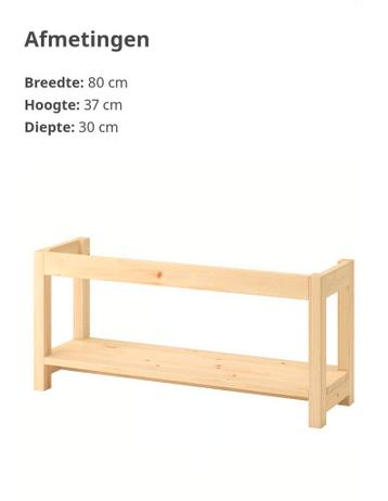 ZGAN massief grenen IVAR kast van IKEA - afbeelding 6