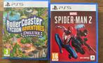 Play station 5 spellen . Spiderman & Roller coaster, Ophalen of Verzenden, Zo goed als nieuw