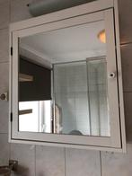 In perfecte staat ruim medicijnkast van ikea wit, Huis en Inrichting, Woonaccessoires | Spiegels, Minder dan 50 cm, Ophalen of Verzenden