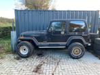 jeep wrangler Laredo 6 cilinder, Auto's, Beige, Cabriolet, Zwart, Bedrijf