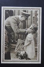 DUITSE RIJK PROPAGANDAKAART HITLER MET KLEIN MEISJE, Postzegels en Munten, Brieven en Enveloppen | Buitenland, Ophalen of Verzenden