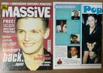 Engels artikel Backstreet Boys, Robbie Williams, Johnny Depp, Verzamelen, Verzenden, 1980 tot heden, Buitenland, Knipsel(s)